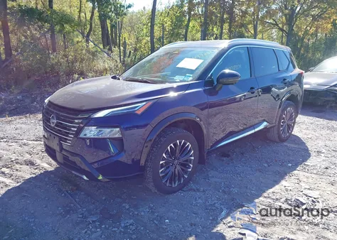 2024 Nissan Rogue Platinum Intelligent Awd из США, поврежденный, VIN JN8BT3DD7RW254656